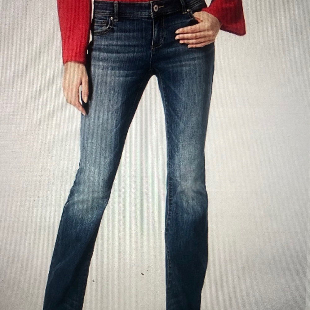 Inc International Concepts Curvy Fit Bootcut Jeans